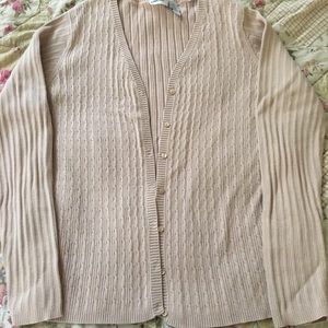 Cotton cardigan